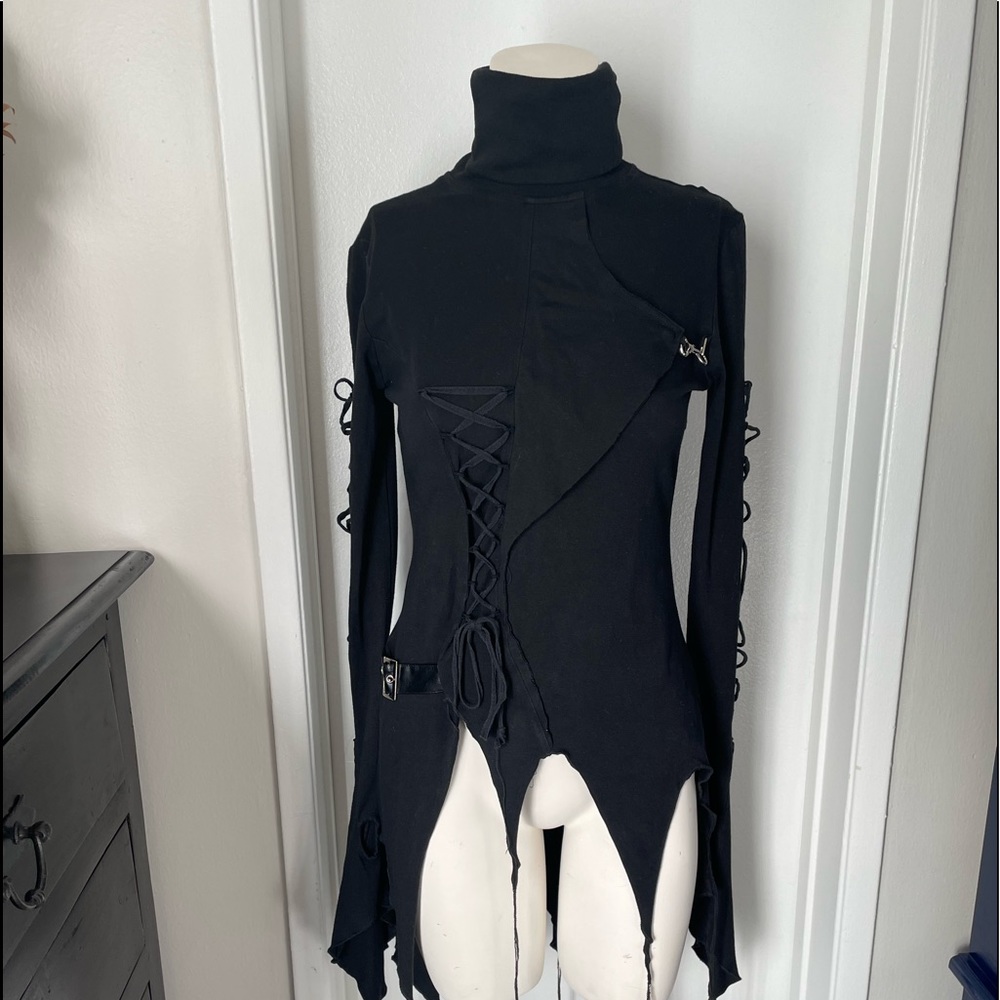 Punkrave Long Sleeved Top Very Rare Goth
